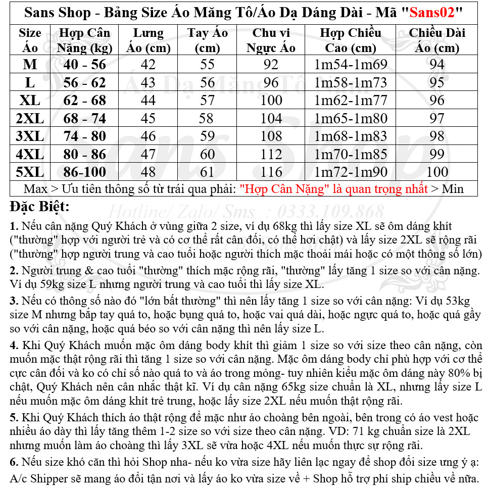 Áo Măng Tô - Áo Khoác Dạ Dáng Dài Sans02 Sans Shop