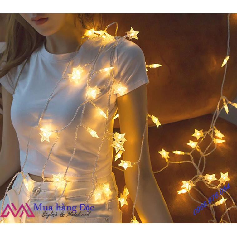Đèn Trang Trí Dây Đèn Led Trang Trí Ngôi Sao START Nhiều Kích Thước