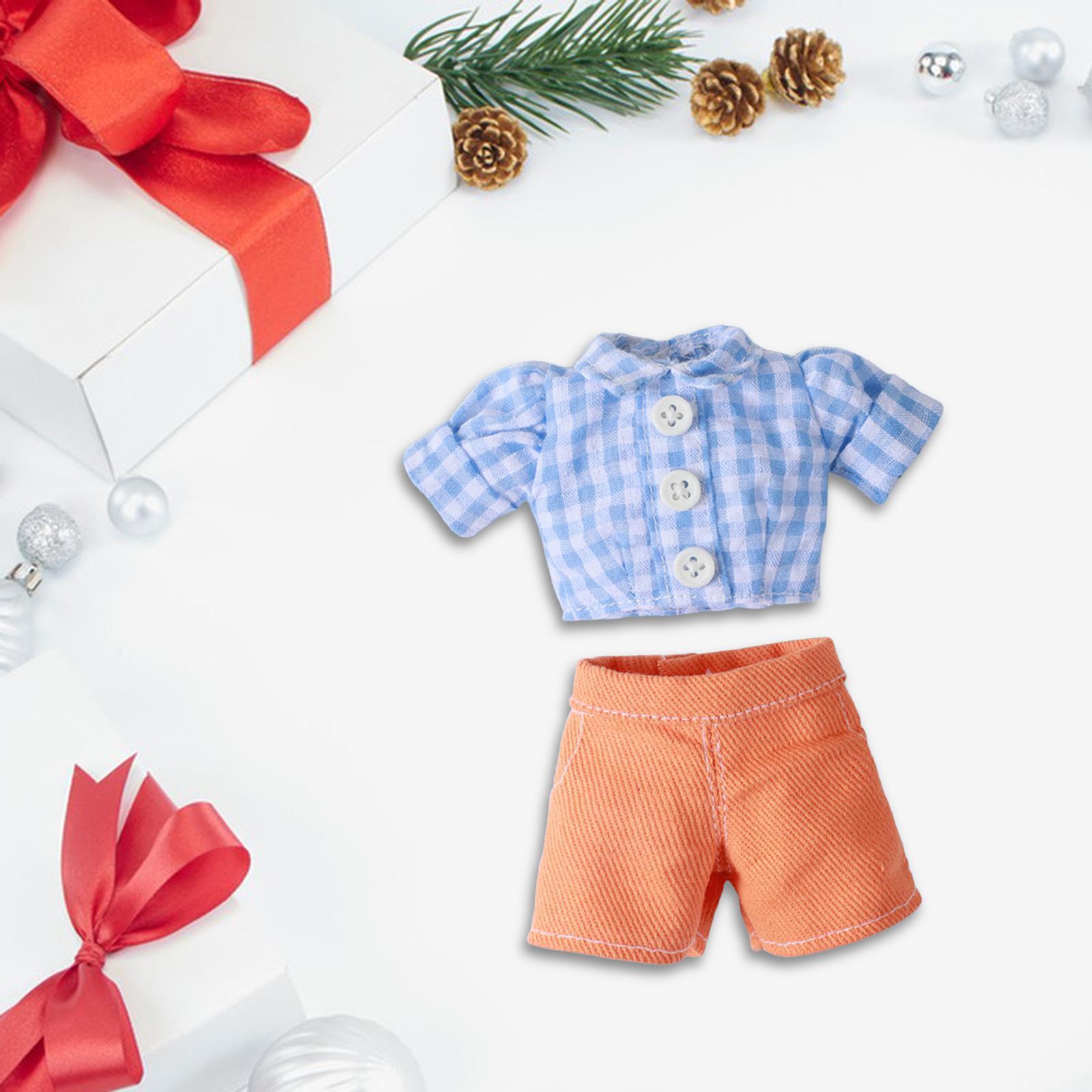 Doll Clothes Girl Doll Outfits Set Fashion Doll Dress Suit for 1/6 BJD 12 inch Doll