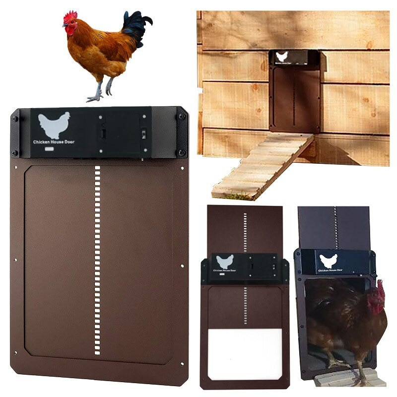 Cửa Lùa Gà Tự Động Đóng Mở Automatic Chicken House Door