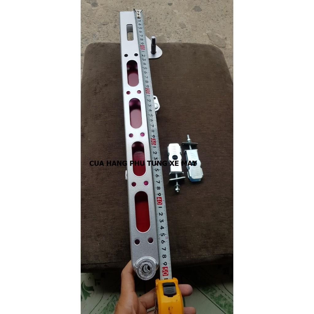 Gấp xe Dream phay lổ 50cm kèm pát tăng sên