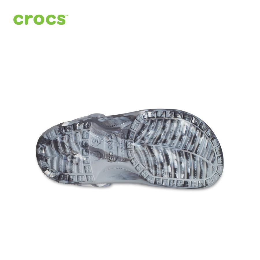 Giày lười unisex Crocs FW Classic Clog U Marbled Light Grey/Multi - 206867-0ES