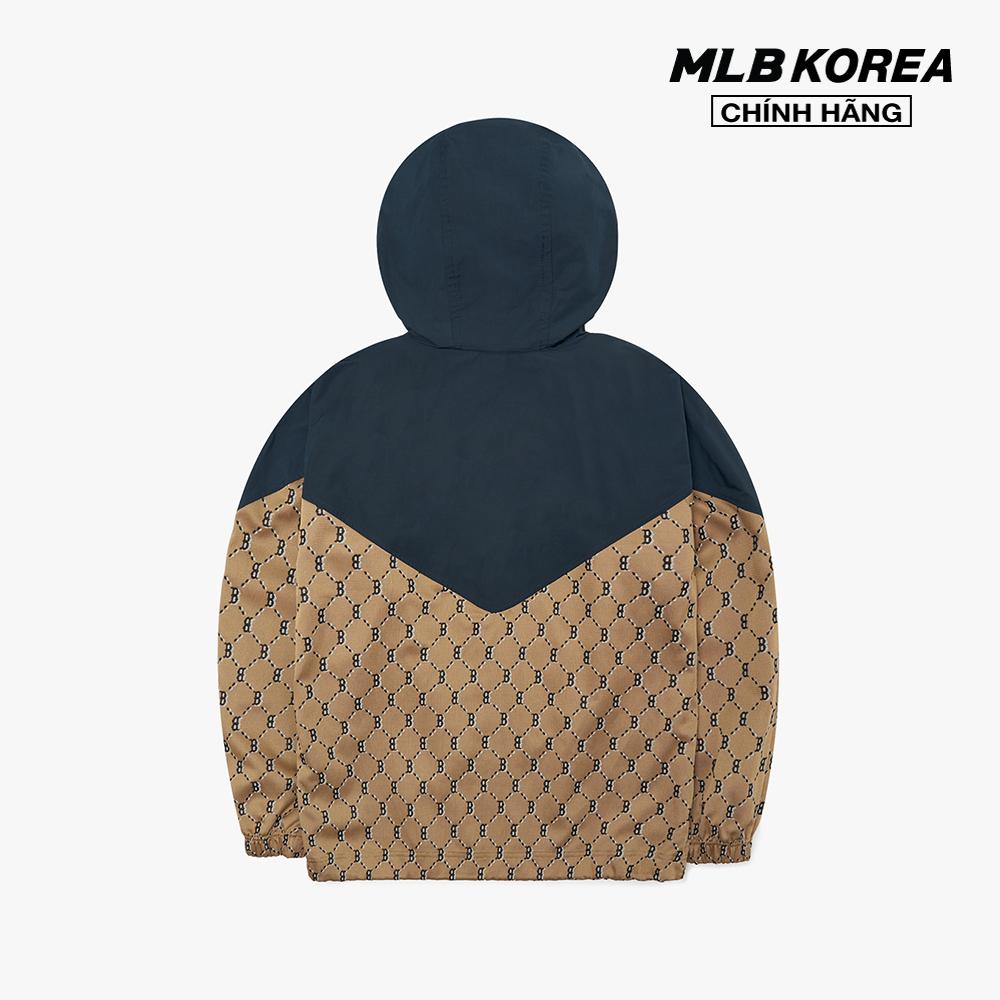 MLB - Áo khoác tay dài phối mũ trùm Dia Monogram Blocking 3AWJM0224