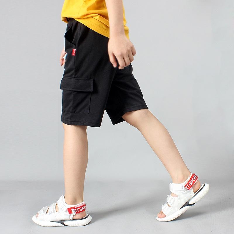 TL2 Size130-160 (21-40kg) Quần short bé trai (Quần đùi chất da cá dày đứng form, thấm hút tốt) Thời trang trẻ Em