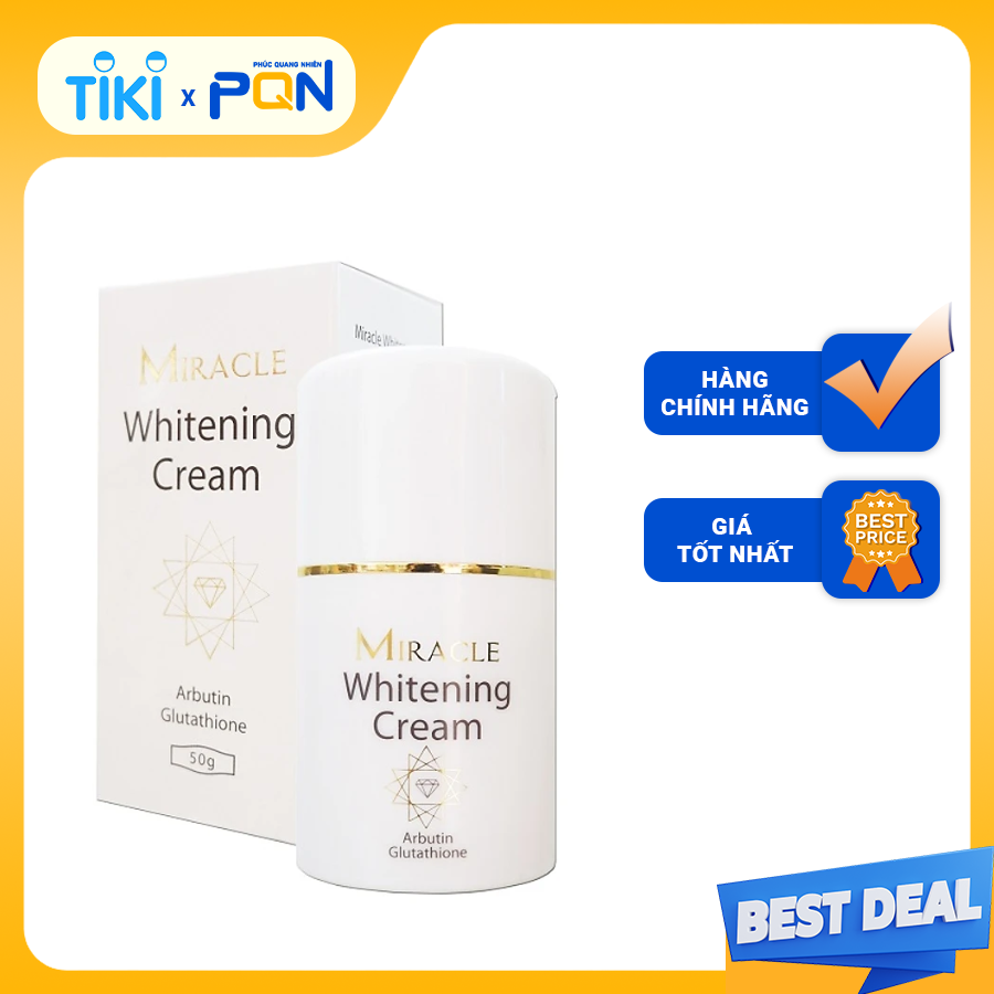 Kem làm trắng da và ngăn ngừa nám Miracle Whitening Cream 