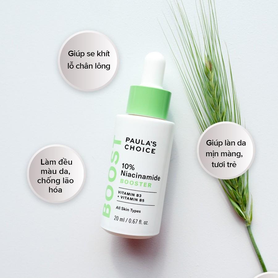 PAULA'S CHOICE - Dầu dưỡng 10% Niacinamide Booster Vitamin B3 + Vitamin B5 20ml (All Skin Types)