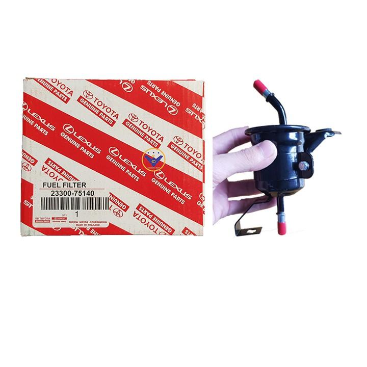 Lọc xăng, lọc nhiên liệu Toyota Innova, Fortuner, Hilux - 23300-75140
