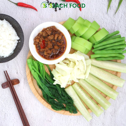 Rau Củ Thập Cẩm Kho Quẹt