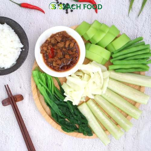 [RTC] Rau Củ Thập Cẩm Kho Quẹt (Khay 400Gr)