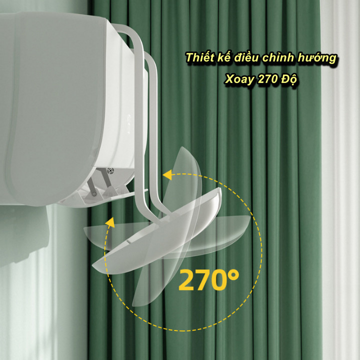 Tấm Chắn Gió Điều Hòa 8D Spacing Air Tạo Hương Thơm - Home and Garden