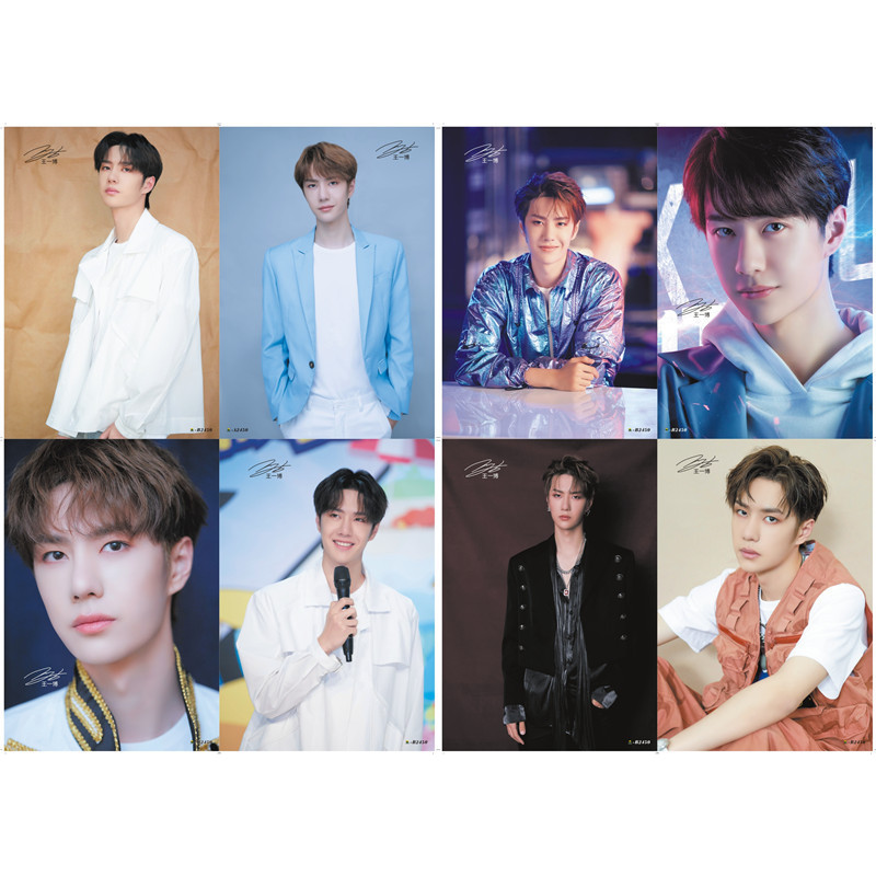 Poster Vương Nhất Bác Lam Vong Cơ Trần Tình Lệnh 8 tấm