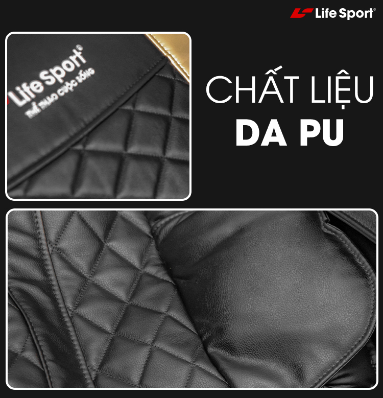 Ghế massage Life Sport LS-599 Chất liệu da PU bền bỉ theo thời gian