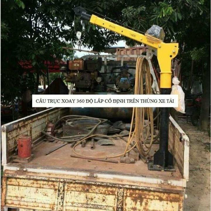 Cẩu xoay 360 cho xe tải loại 500kg