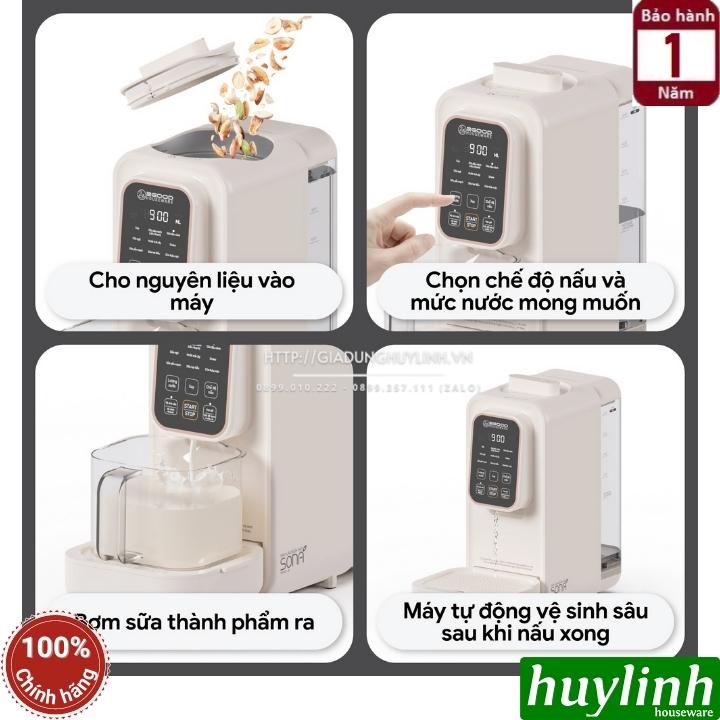 Máy làm sữa hạt đa năng 2Good Sona i8 - 1.2 lít - 9 chức năng - Hàng chính hãng