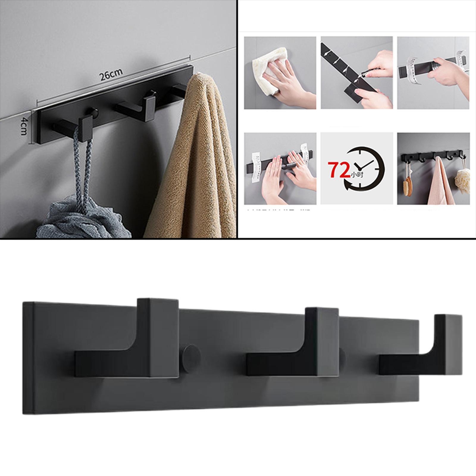 Multi-Purpose Hooks Nordic Aluminum Key Holder Decor for Hats Bedroom Coat