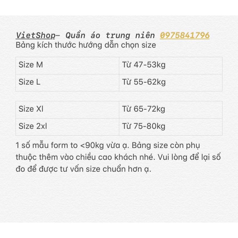 Áo thun áo phông cộc tay nam trung niên chất mát