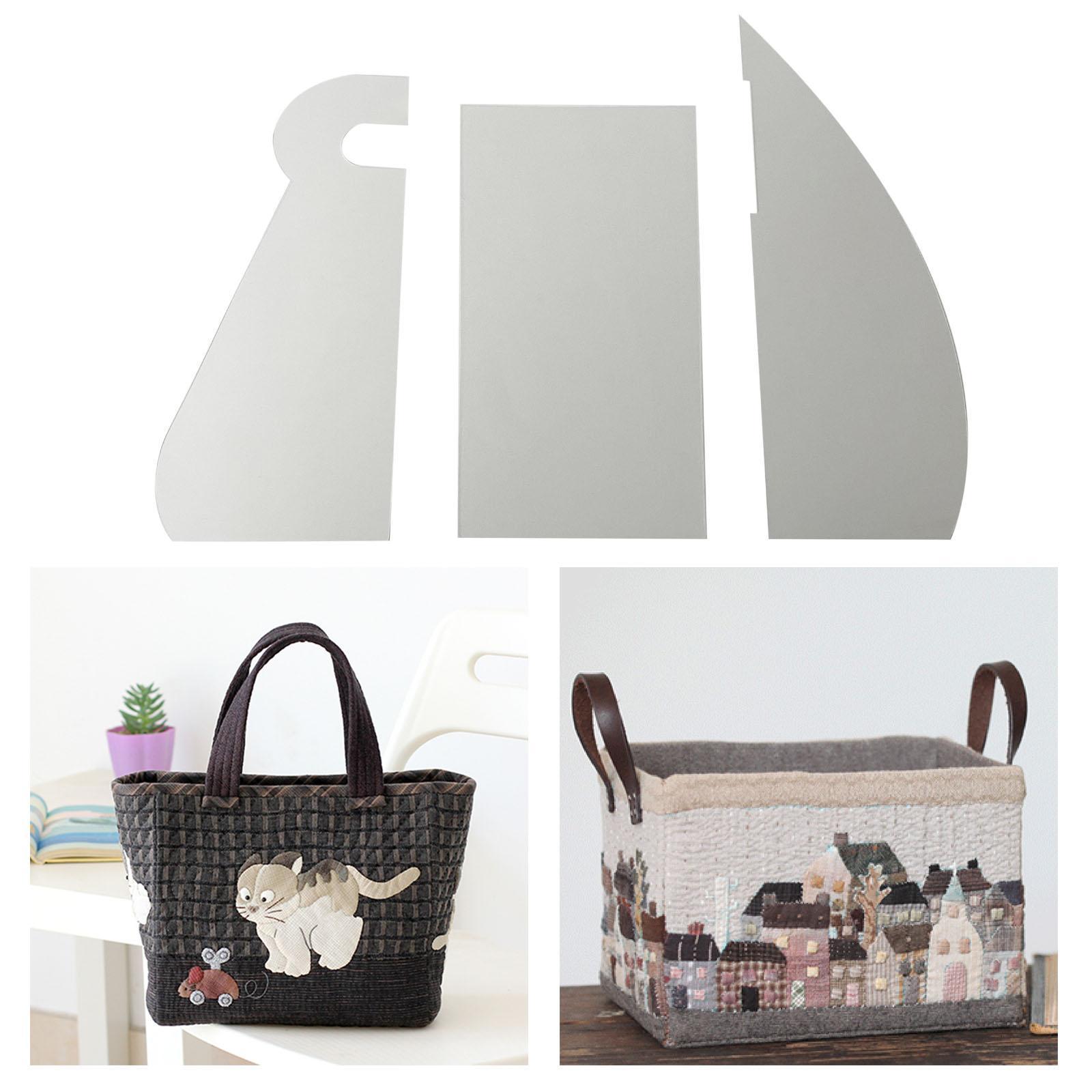 1 Set Casserole Storage Bag Patchwork Template Pot Bowl DIY