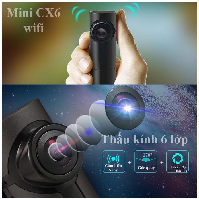 Camera hành trình mini wifi xoay 360 độ - tích hợp điều khiển trên điện thoại - Home and Garden