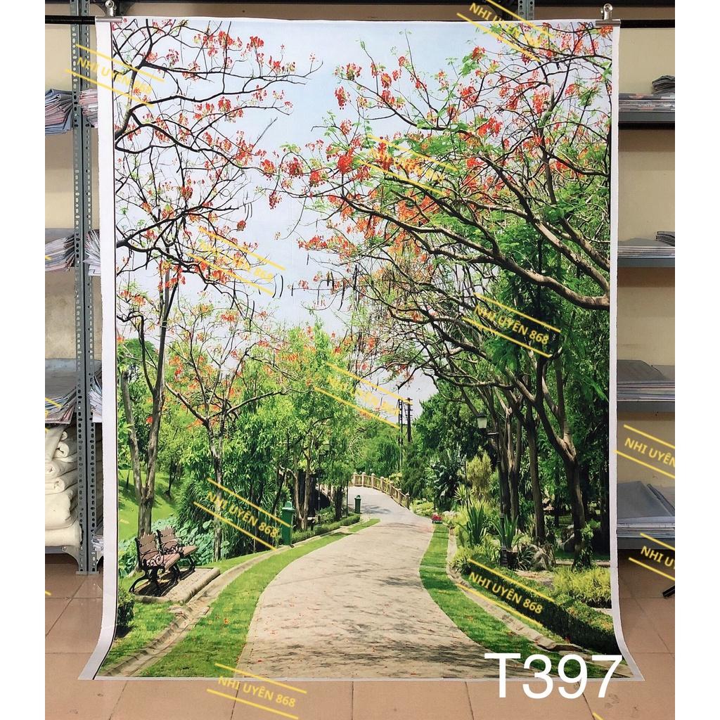 Tranh vải decor / Thảm vải treo tường / Thảm vải chụp ảnh cử nhân/ Chụp ảnh tốt nghiệp