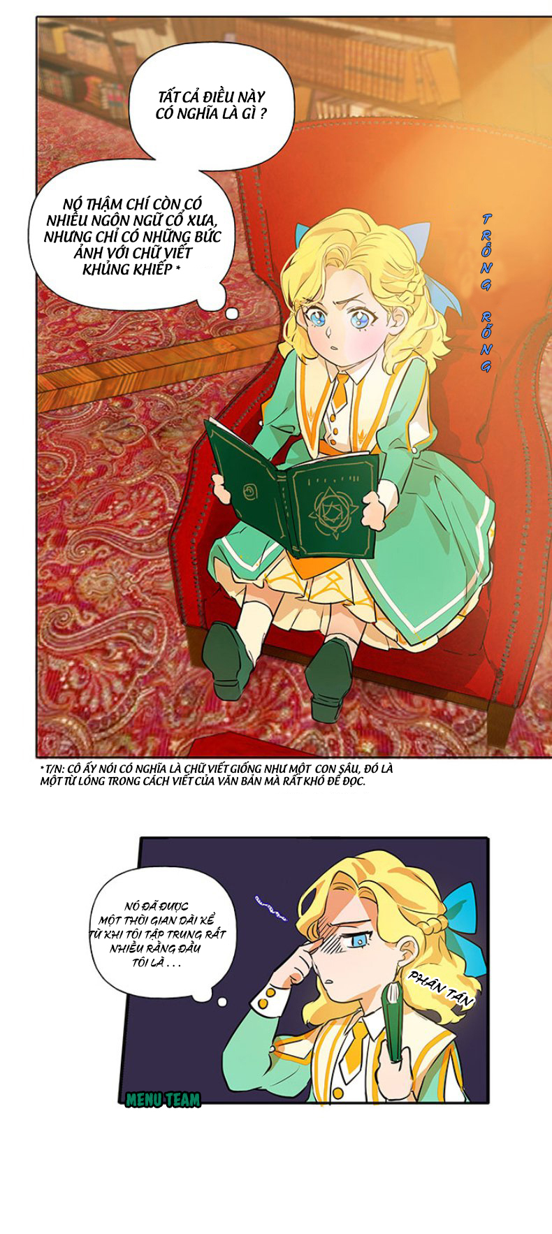 nhà nguyên tố tóc vàng chapter 2 22