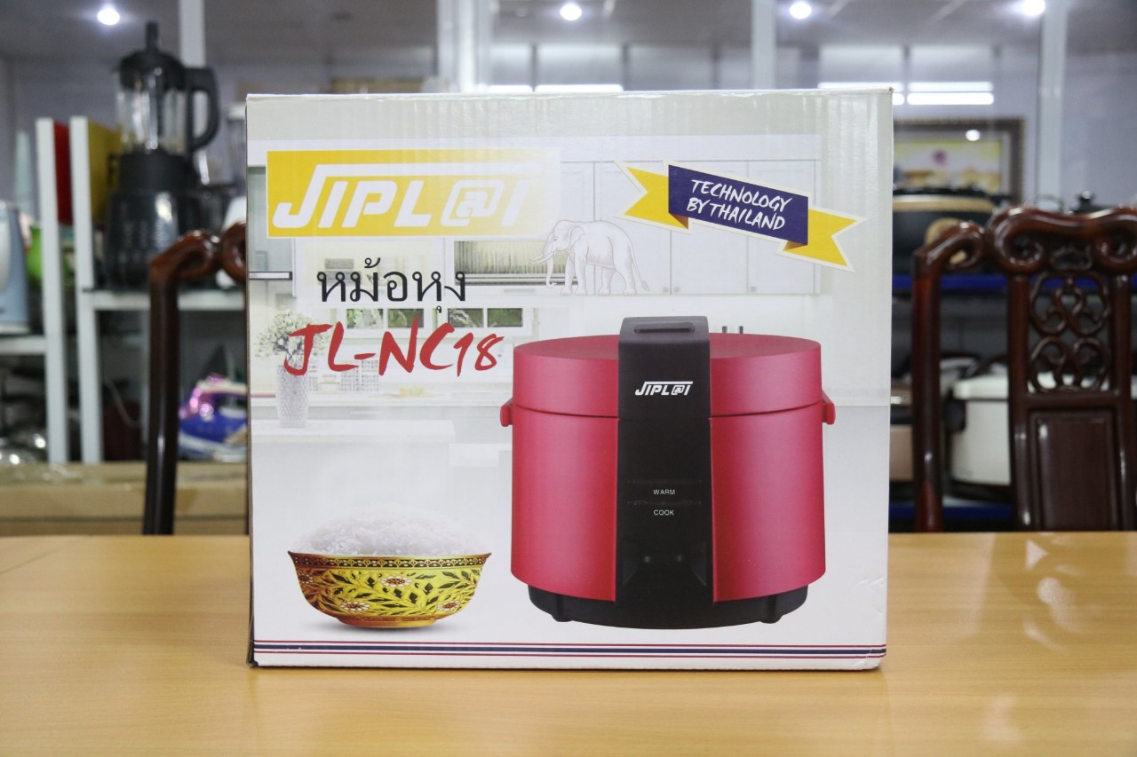 Nồi Cơm Điện Lòng Niêu 1.8L JLPL@L JL-NC18 Nắp Gài Đa Năng Chống Dính Tiết Kiệm Điện Cho 3-5 Người Ăn (Giao Màu Ngẫu Nhiên)-Hàng Chính Hãng