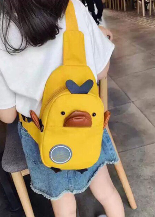 Túi Đeo Chéo 3D Vịt Con Cao Cấp