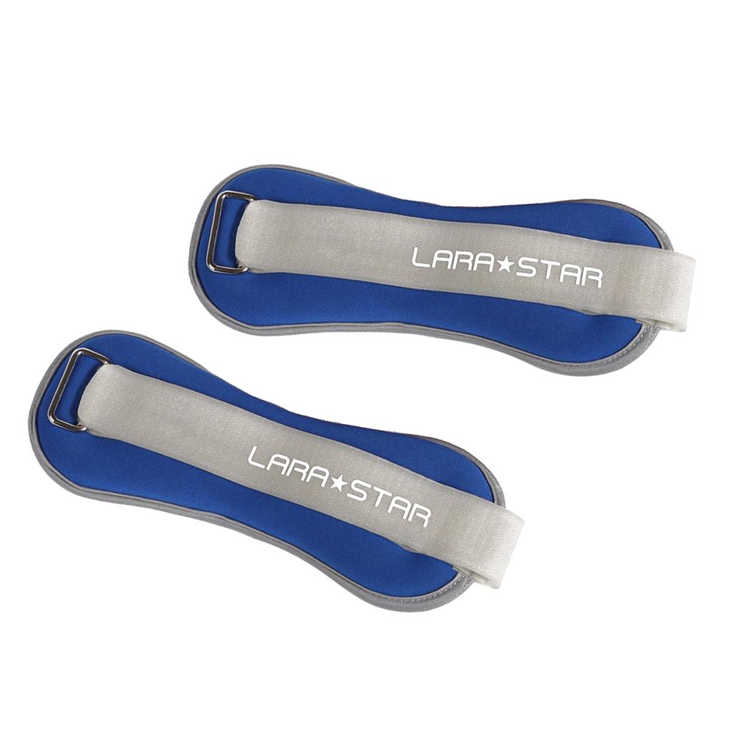 Adjustable Wrist Ankle Weights Pair 1Kg Wrist Arm Leg Running Fitness Exercises