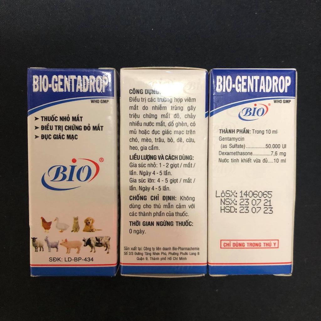NHỎ MẮT CHO CHÓ MÈO BIO