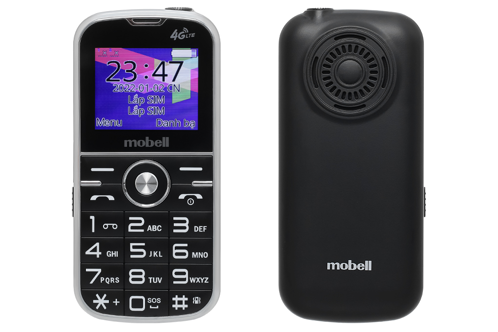 Điện thoại Mobell F209 4G ,Loa to, Phím lớn - Hàng chính hãng