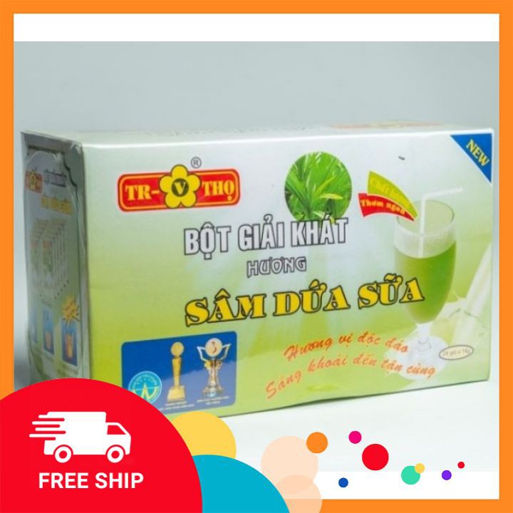 Bột Giải Khát Sâm Dứa sữa 252g