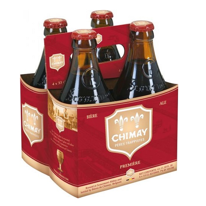 Lốc 4 Chai Bia Chimay Red Cap 7%