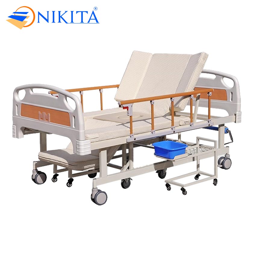 Giường bệnh Y tế tích hợp xe lăn, kèm các chức năng chăm sóc người bệnh - NIKITA DCN 09