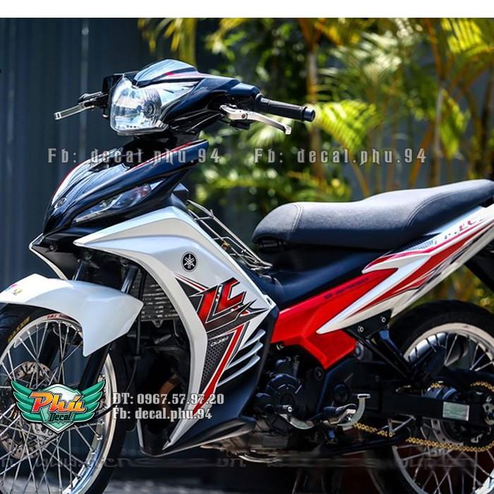 Tem rời Exciter 2011-2014 LC trắng đen đỏ