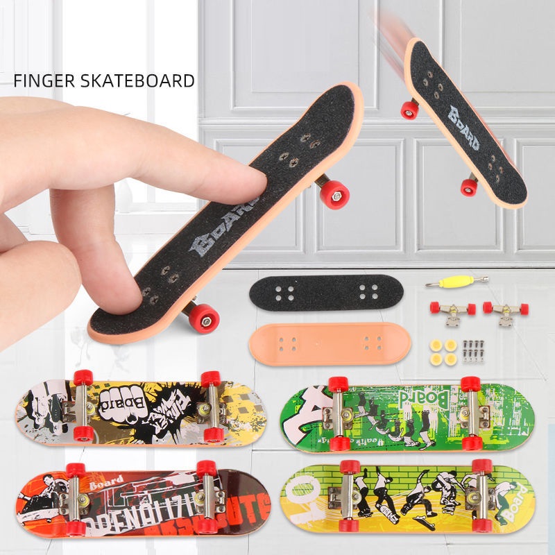 Ván Trượt Ngón Tay Mini  Combo 4  ván Siêu Hạng Chuyên Nghiệp Finger Skateboard Fingerboards