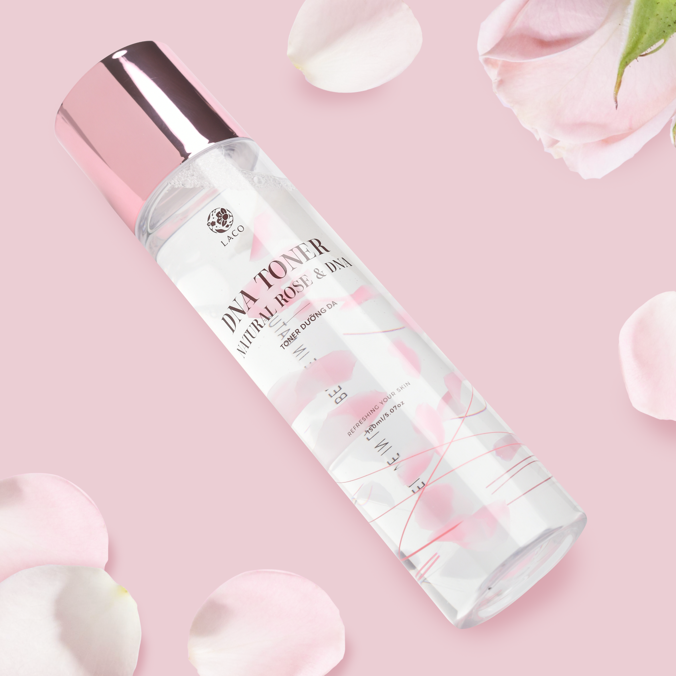 DNA Toner &amp; Nature Rose – Toner Dưỡng Da Laco