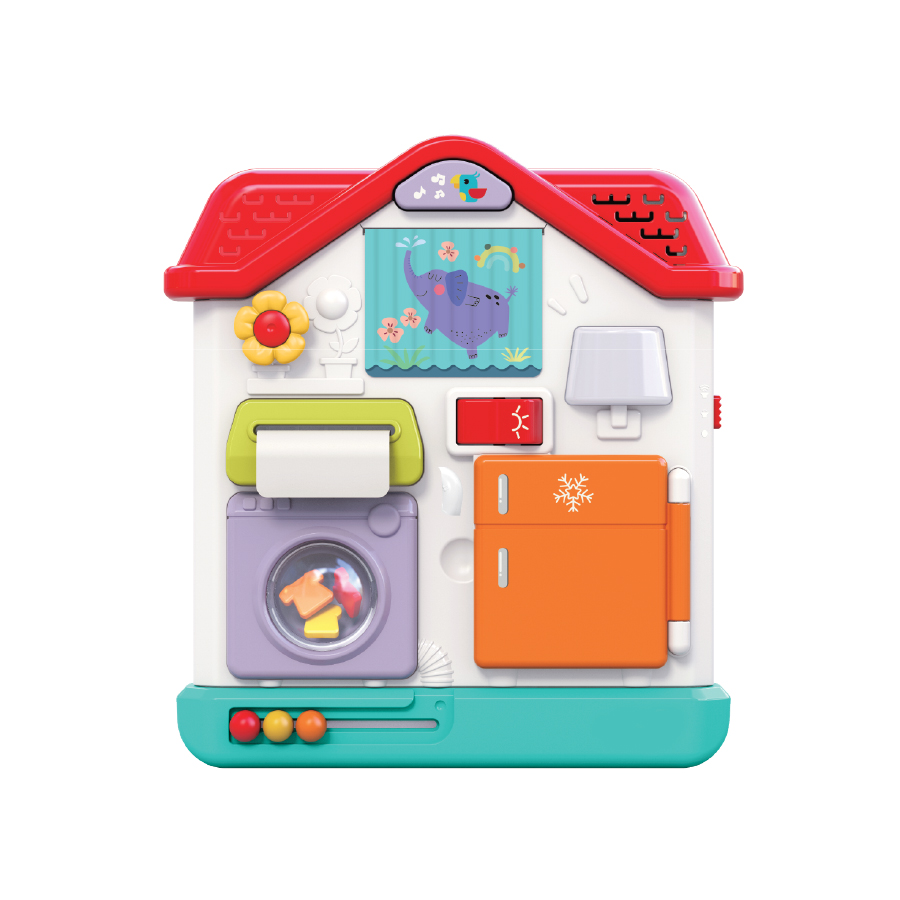 Đồ Chơi Ngôi Nhà Kỳ Thú Có Nhạc Và Đèn Cho Bé PEEK A BOO PAB036