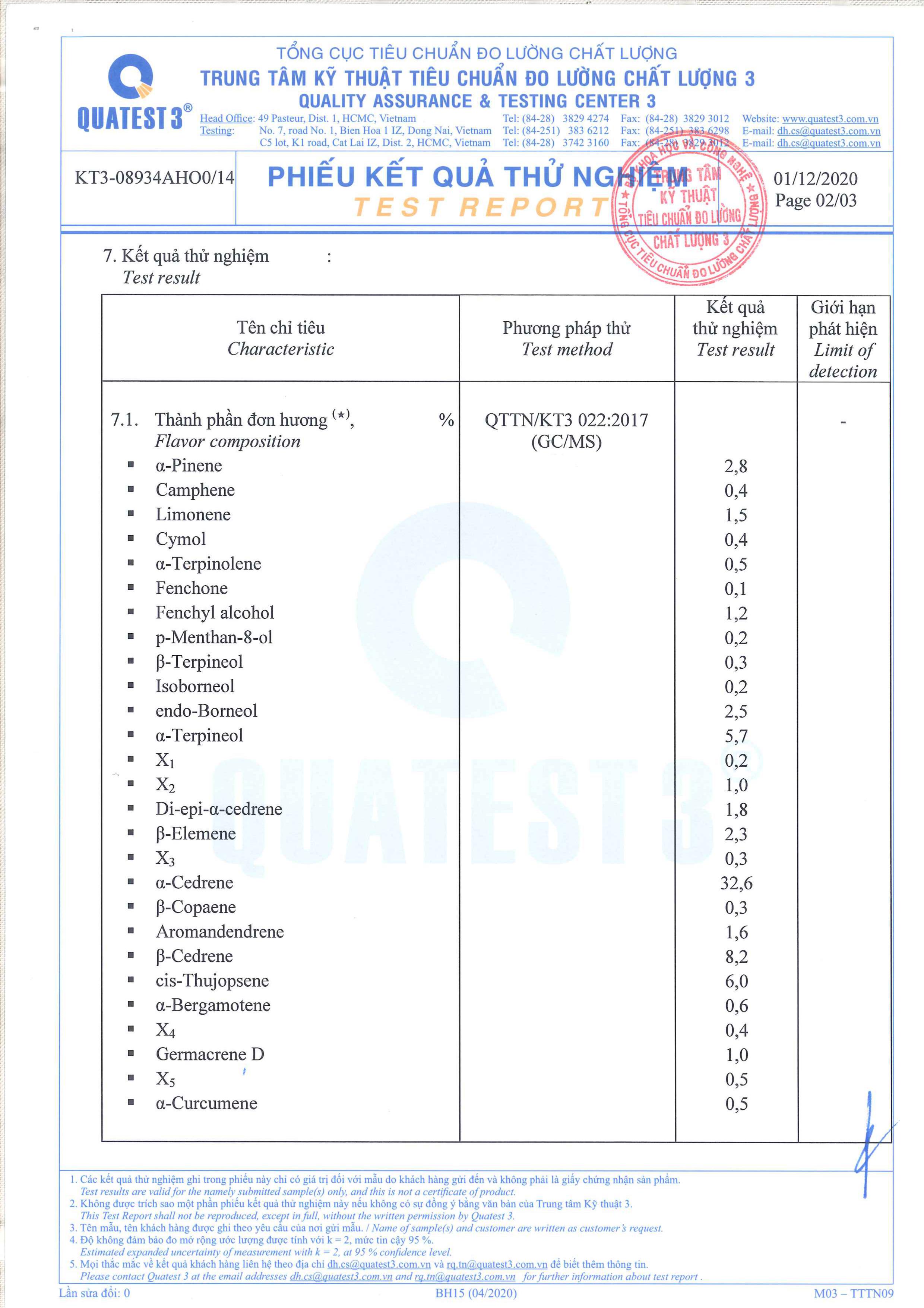 Tinh dầu ngọc am treo xe Befine nguyên chất