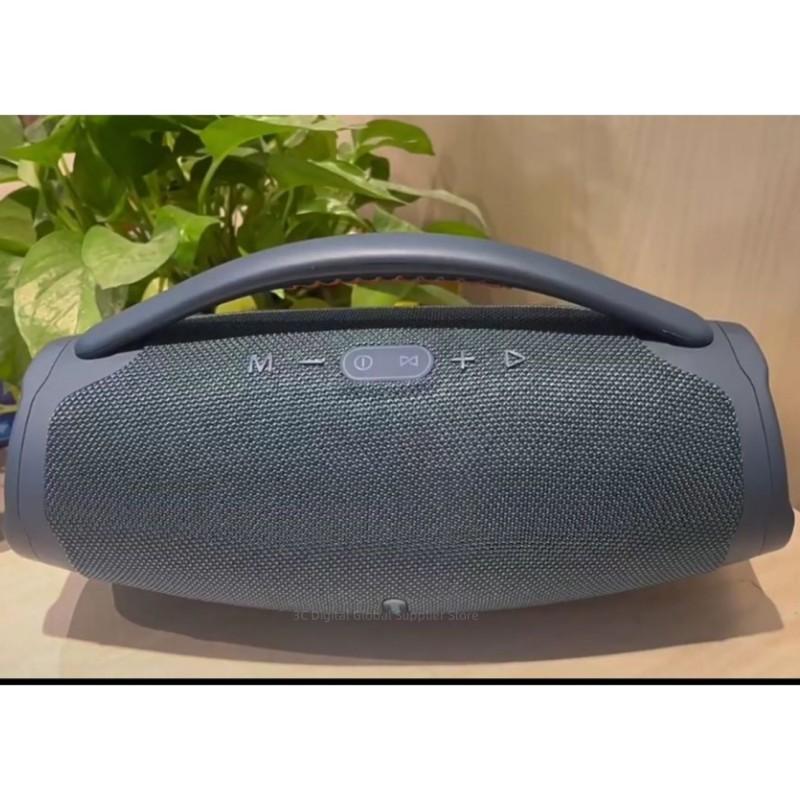Loa Bluetooth không dây Trung tâm âm nhạc Hiệu ứng ánh sáng RGB di động Loa siêu trầm chống nước Âm thanh nổi 3D vòm Chức năng gọi TWS Màu sắc: Đen