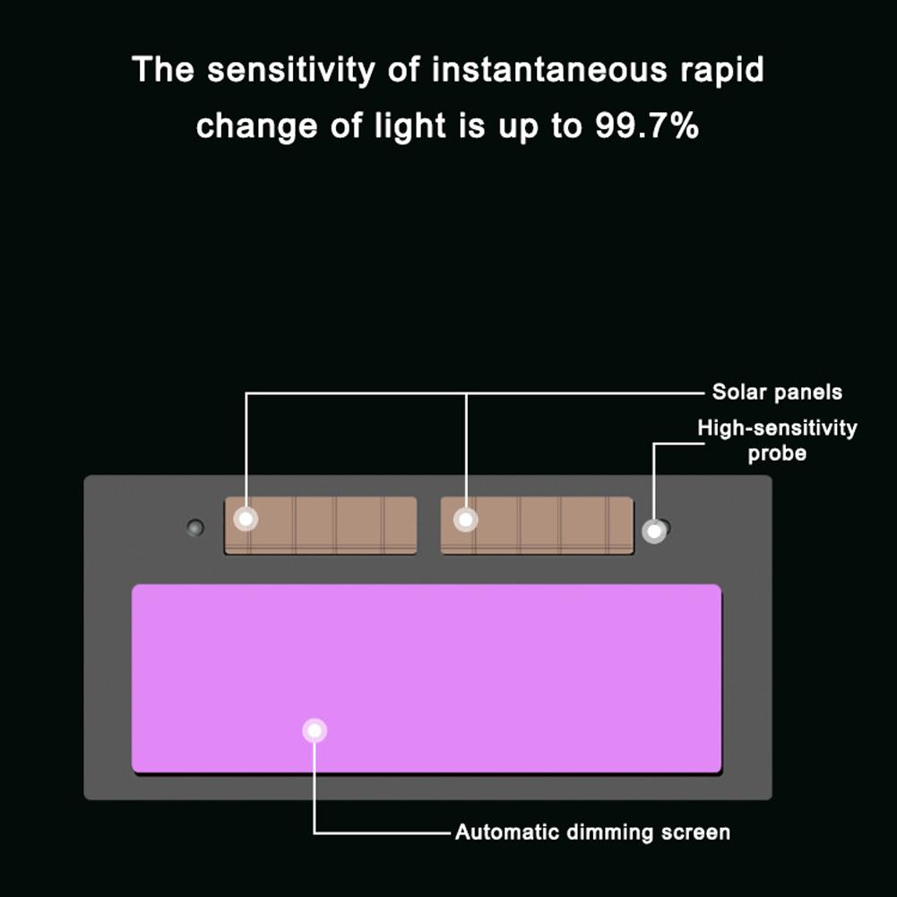 Automatic Variable Light Welding Glasses Welding Antiglare Protections Welding Glasses Utility Welding Tools