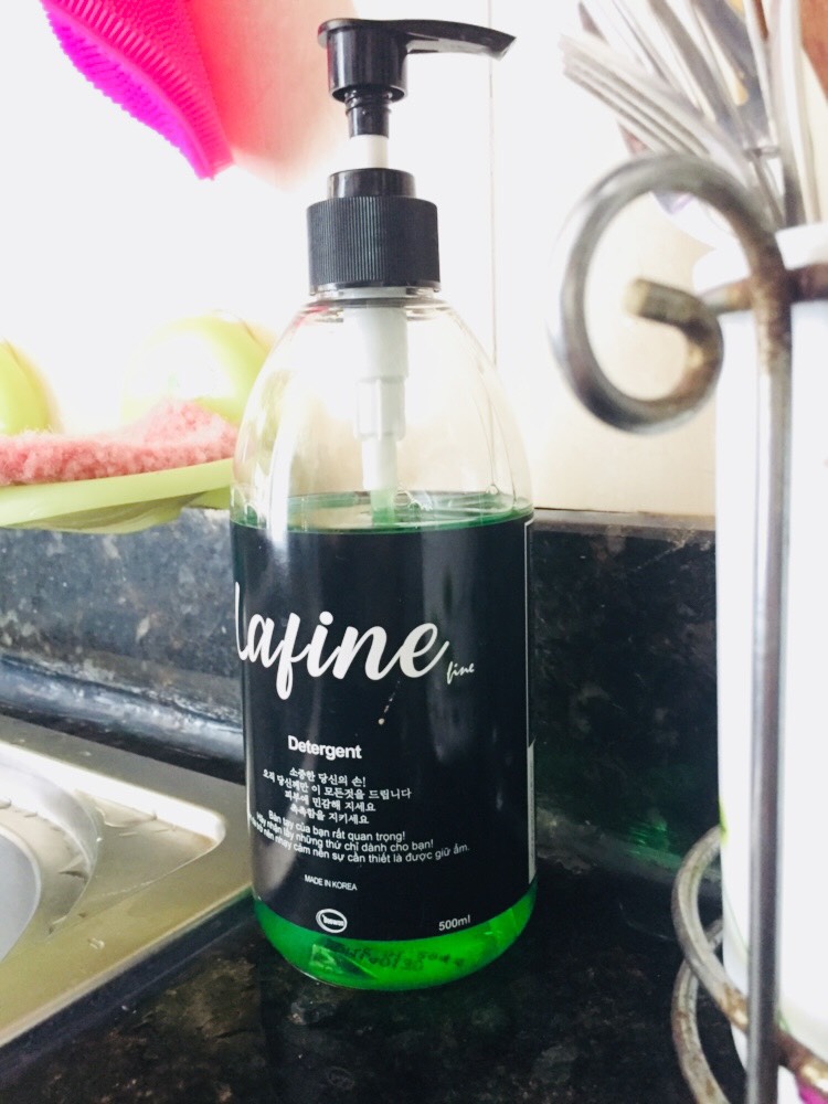 Nước rửa chén Lafine Detergent trà xanh