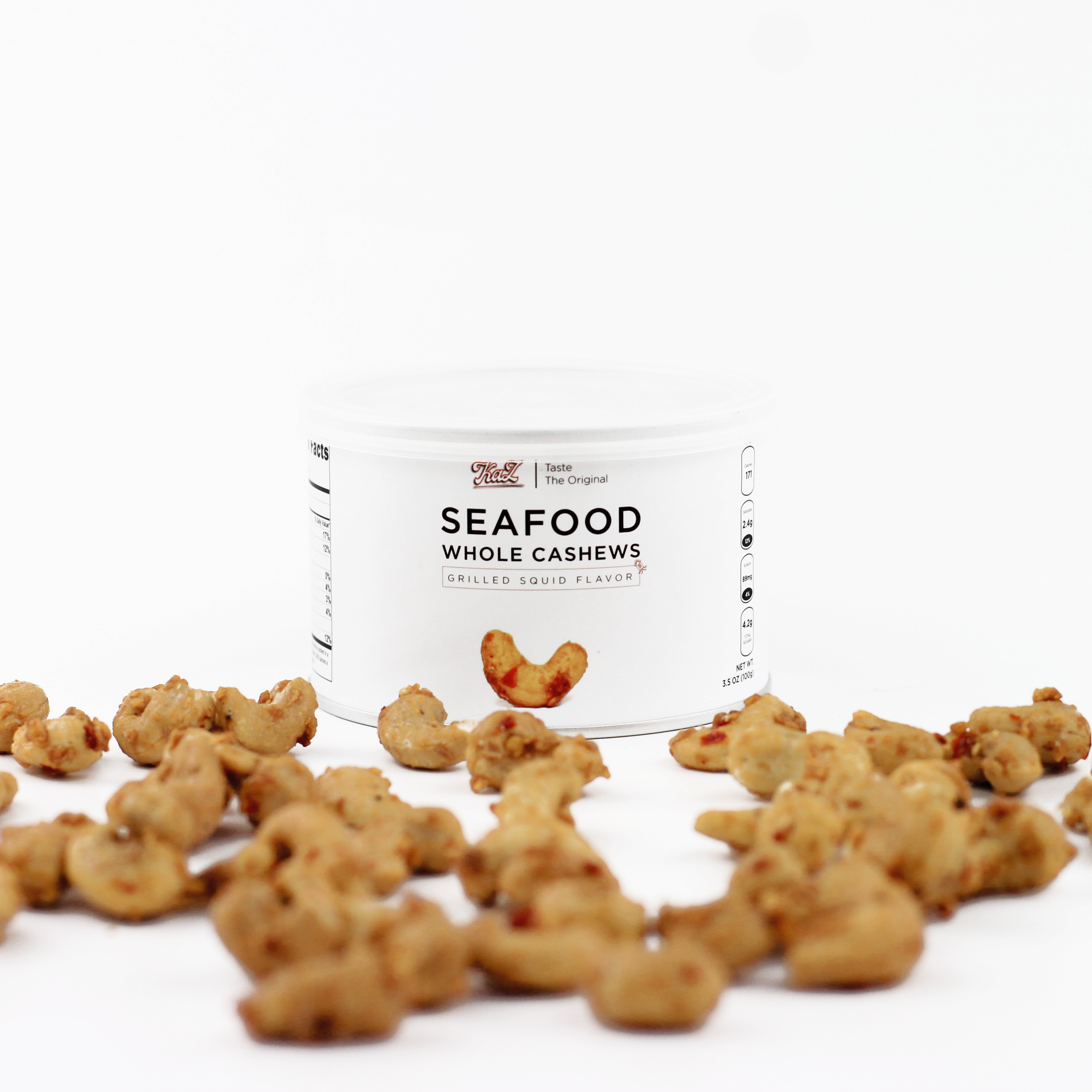 Hạt Điều Hải Sản Kaz 100g - Seafood Roasted Cashews