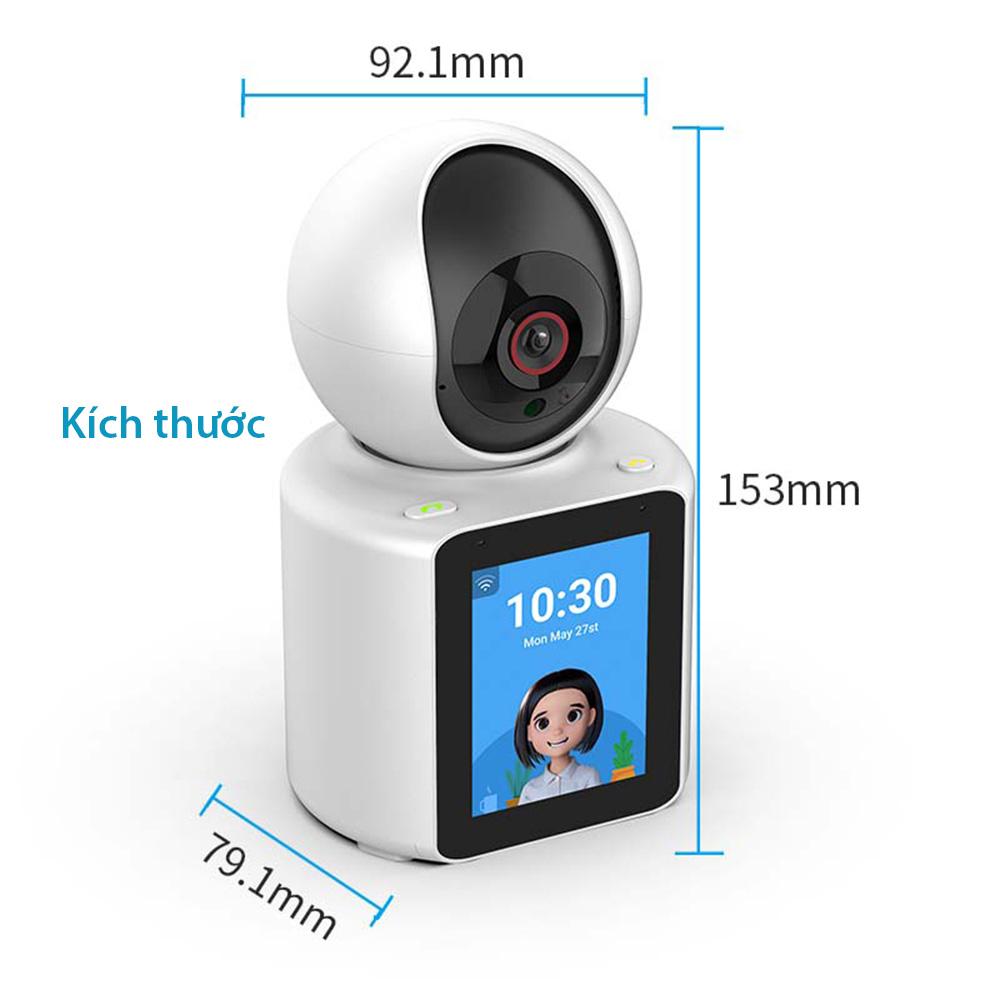 (Lỗi 1 đổi 1) Camera gọi Video 2 chiều Với màn hình IPS 2.8 inch, Phát hiện chuyển động, phát hiện tiếng khóc- Hàng chính hãng