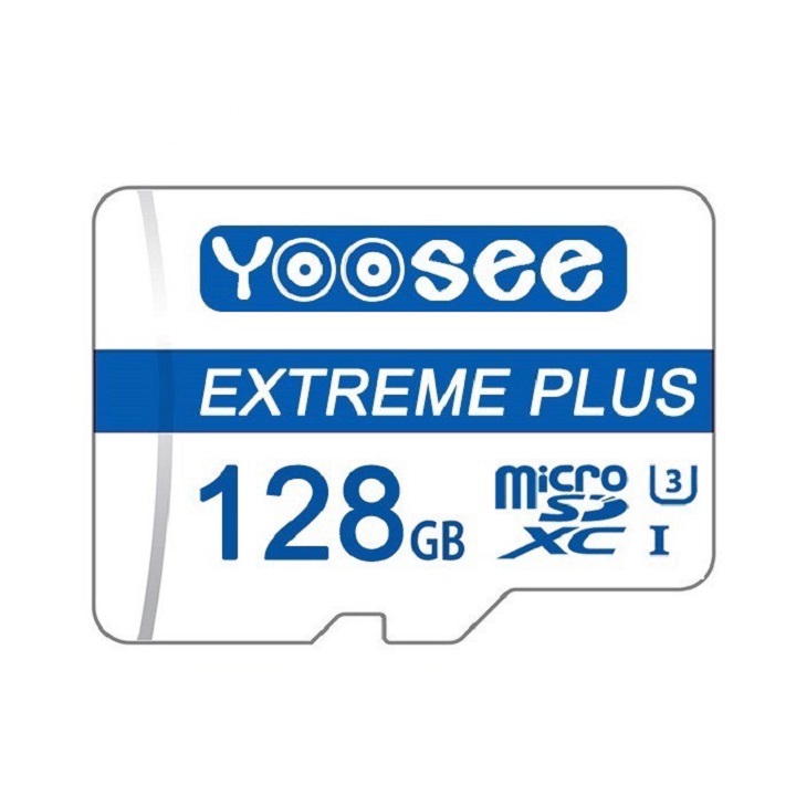 [Quay video 4K] Thẻ nhớ microSDXC Yoosee Extreme Plus 128GB - Hàng chính hãng