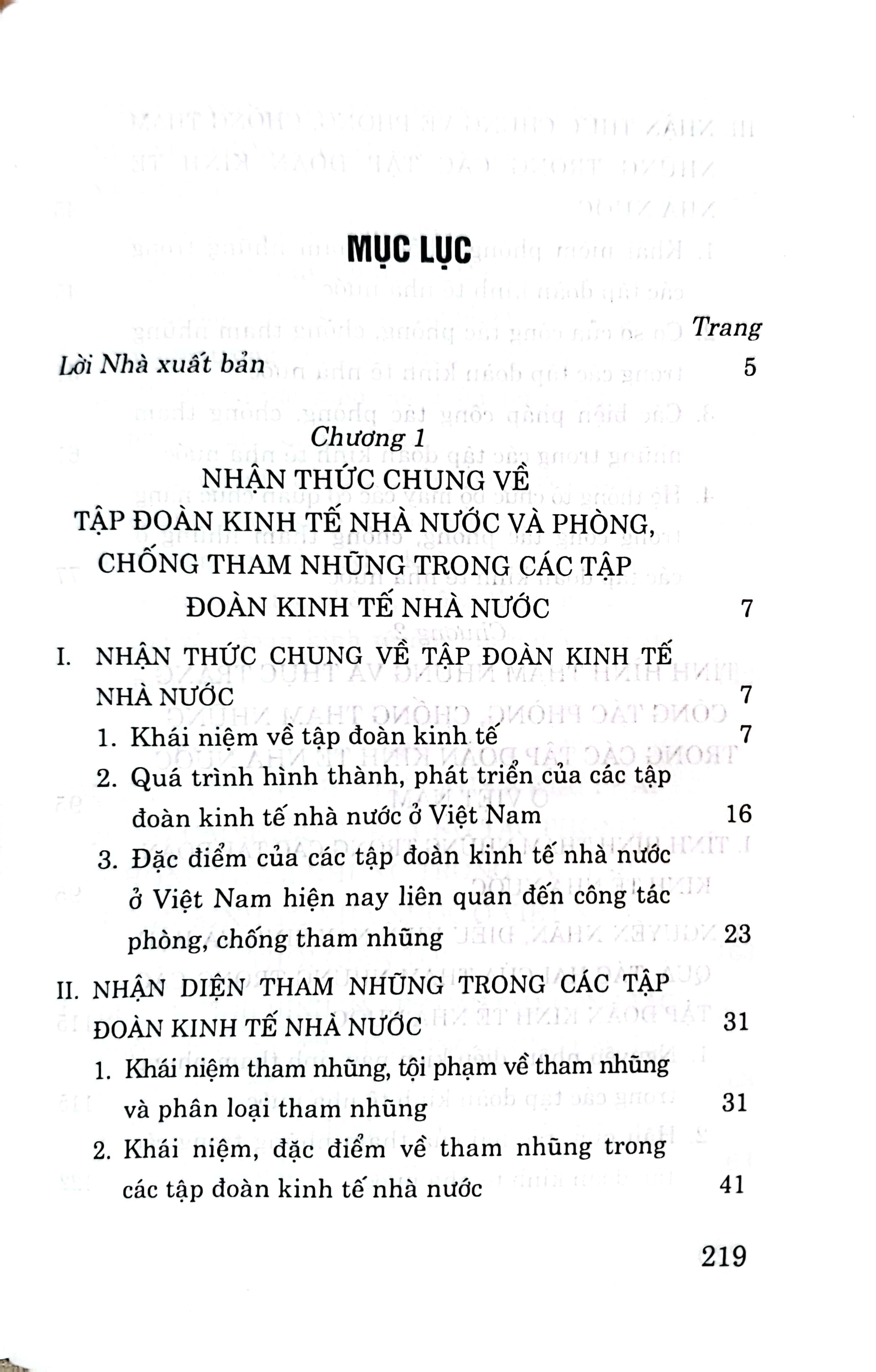 Phòng, chống tham nhũng trong các tập đoàn kinh tế nhà nước ở Việt Nam hiện nay