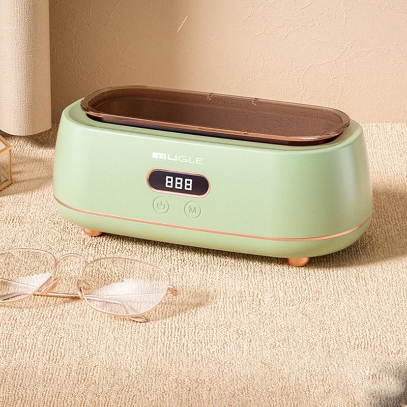 Máy Làm Sạch Trang Sức / Kính / Trang Sức Mini 400ml 48kHz Bằng Sóng Siêu Âm