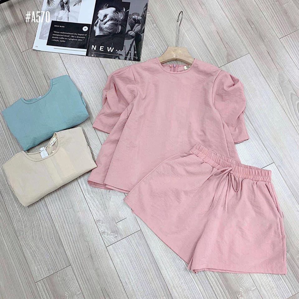 Set bộ short pastel