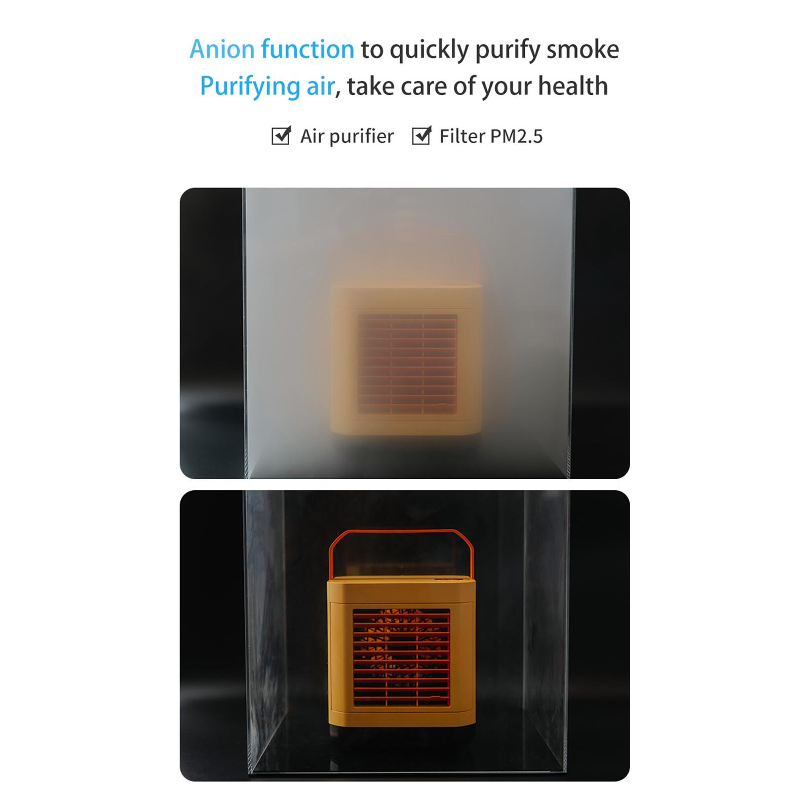 Quạt nước làm mát không khí mini Sạc Usb, hoạt đông yên tĩnh