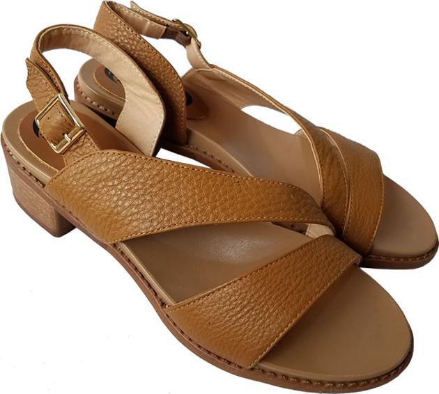 Giày Sandal Nữ Cao Gót BIGGBEN Da Bò Thật SDCG41