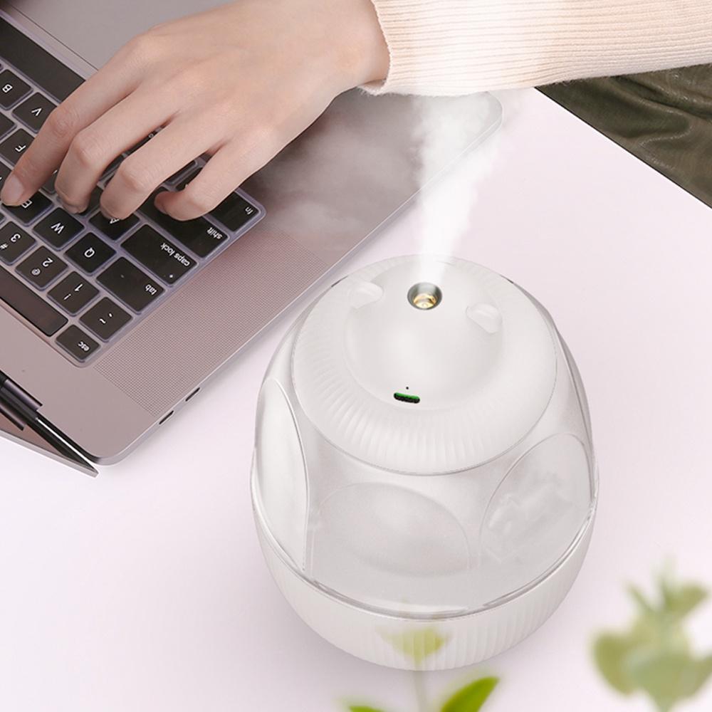 3 In 1 Ultrasonic Air Humidifier With Carousel Music Box Diffuser Mist Maker 320ml
