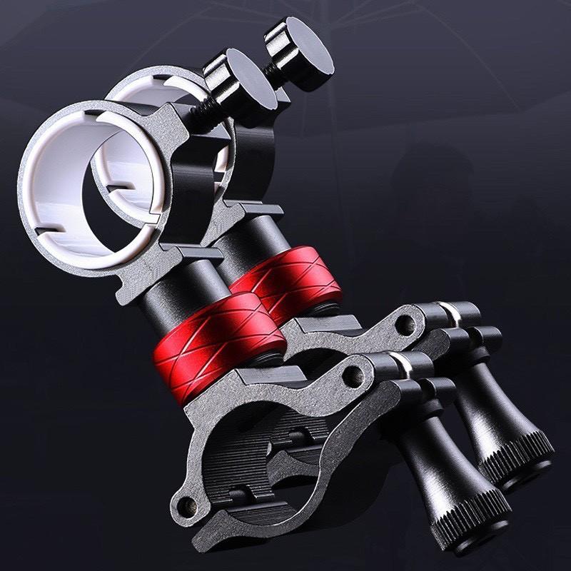 Bộ 2 Pat Ô , Dù câu cá chất liệu hợp kim nhôm magie cao cấp gắn ghế tiện lợi